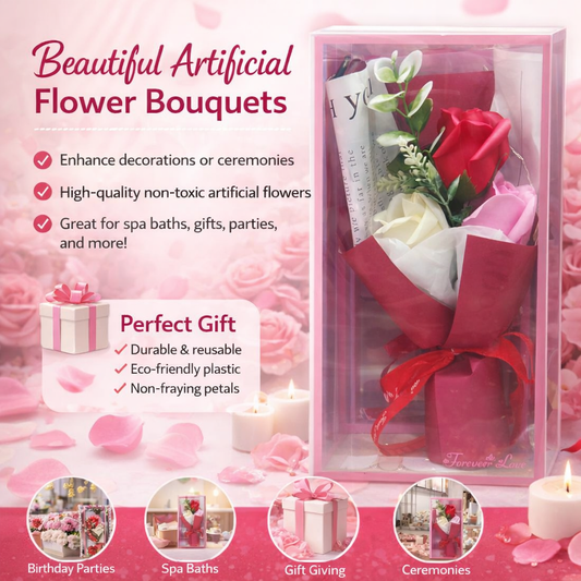 Bouquet de fleurs artificielle