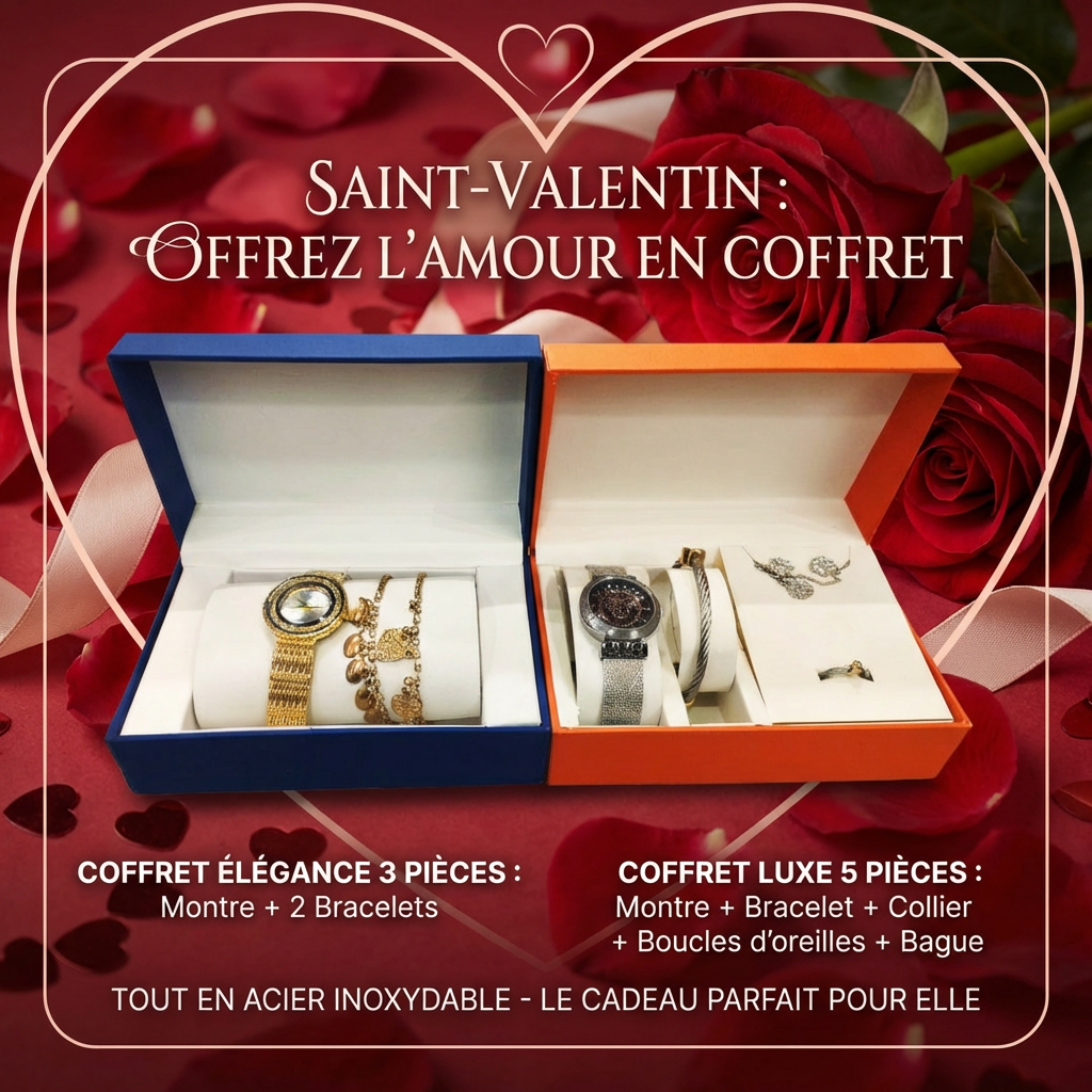 Coffret montre +accessoires