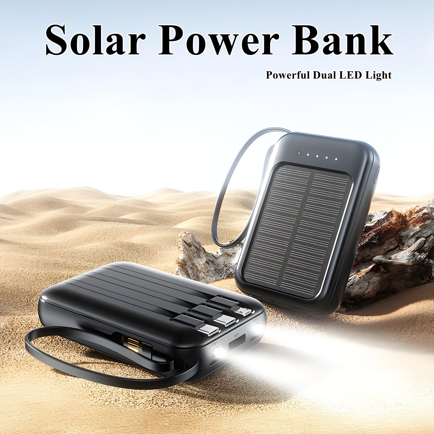 Batterie portable solaire