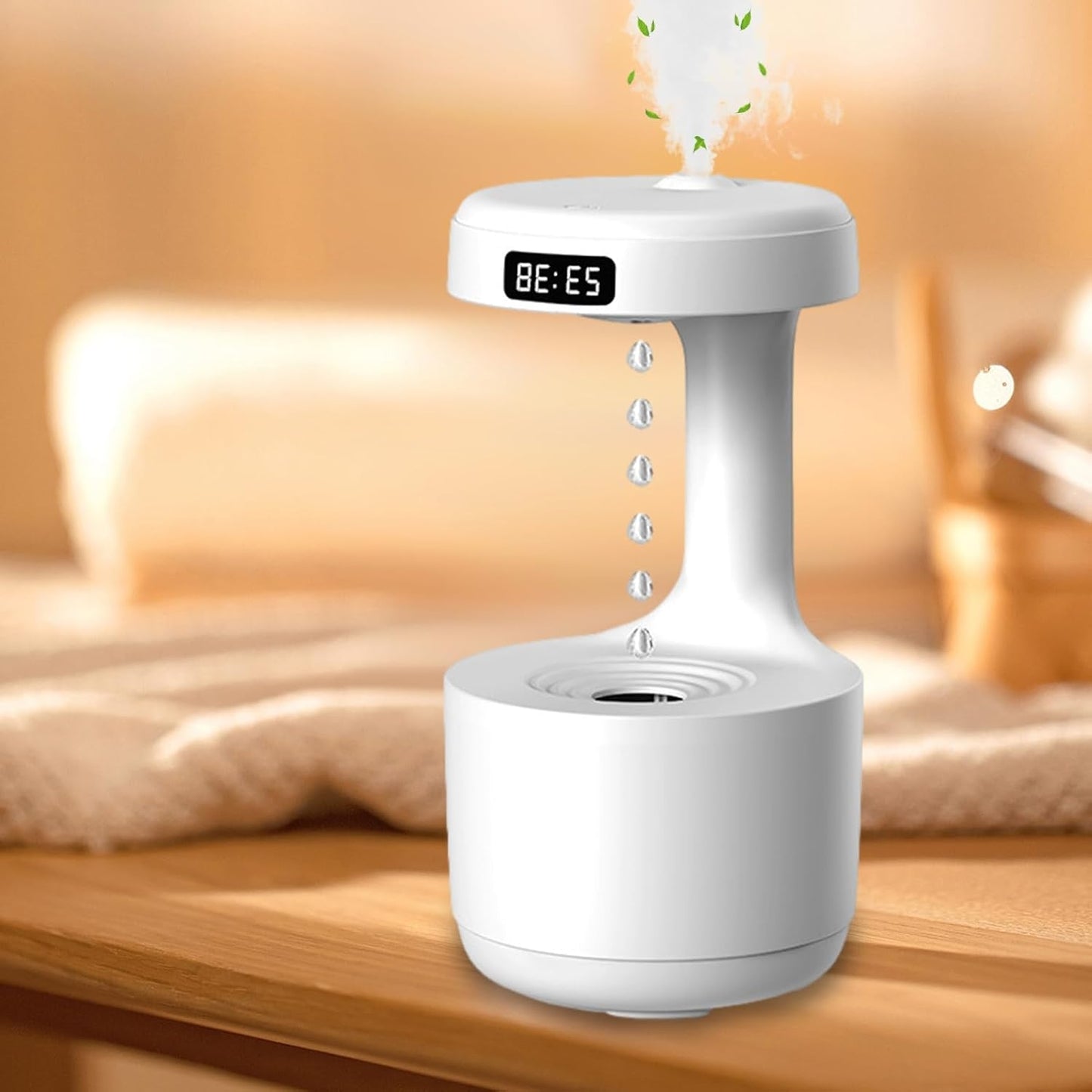 Diffuseur Humidificateur Anti Gravité avec Ecran
