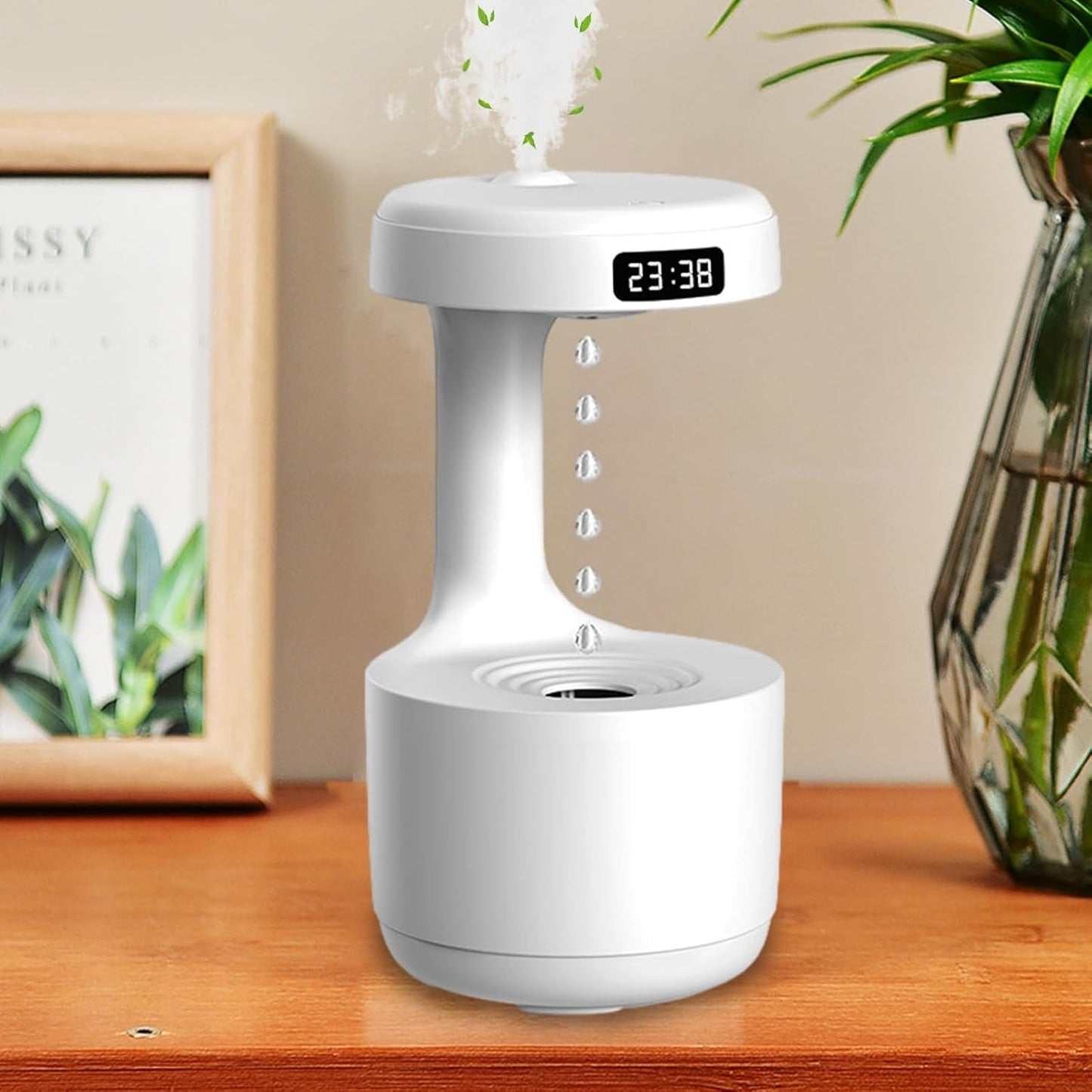 Diffuseur Humidificateur Anti Gravité avec Ecran