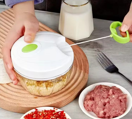 Mini Hachoir Manuel - A 3 Lames Inox 8-23-15