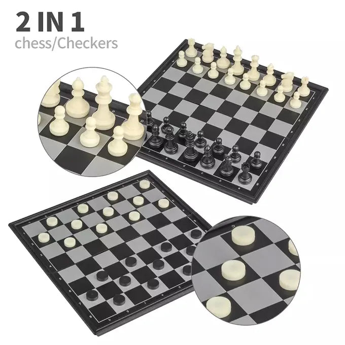 Chekers et chess Jouet 2in1