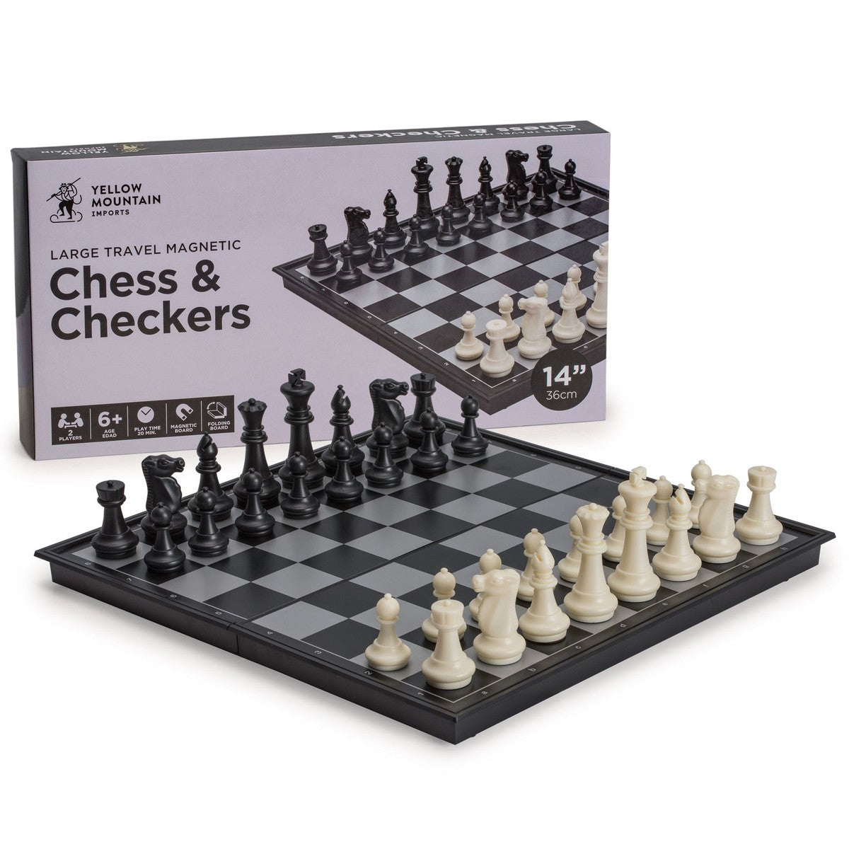 Chekers et chess Jouet 2in1