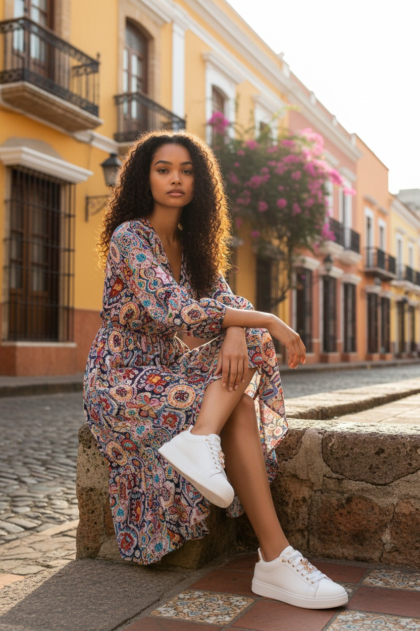 Baskets  – Nouvelle Collection Mars 2026 – Blanc & Or