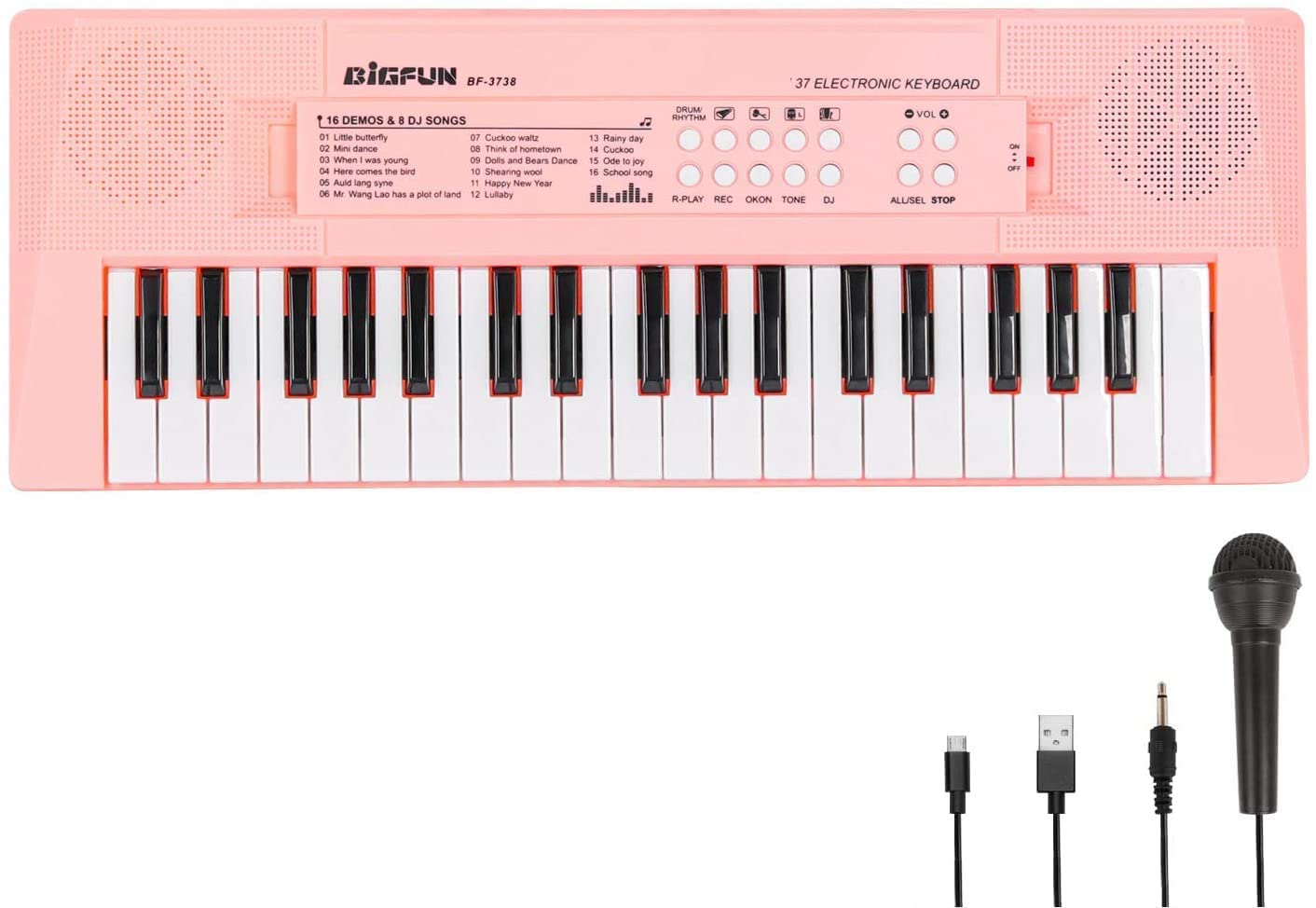 Clavier de piano pour enfants 37 touches