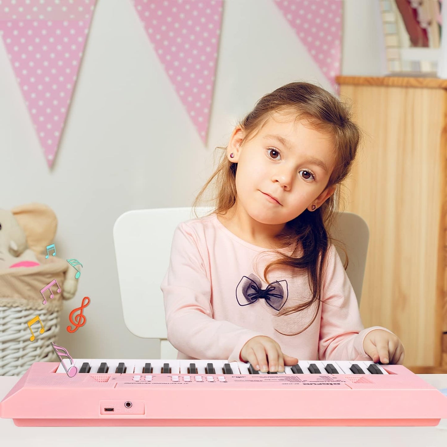 Clavier de piano pour enfants 37 touches
