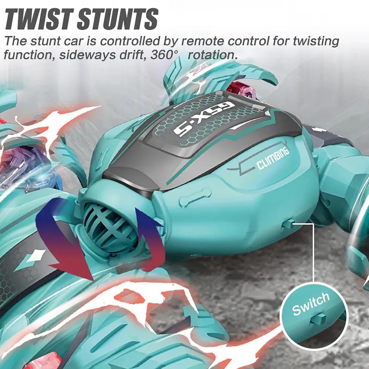 Voiture folle rechargeable