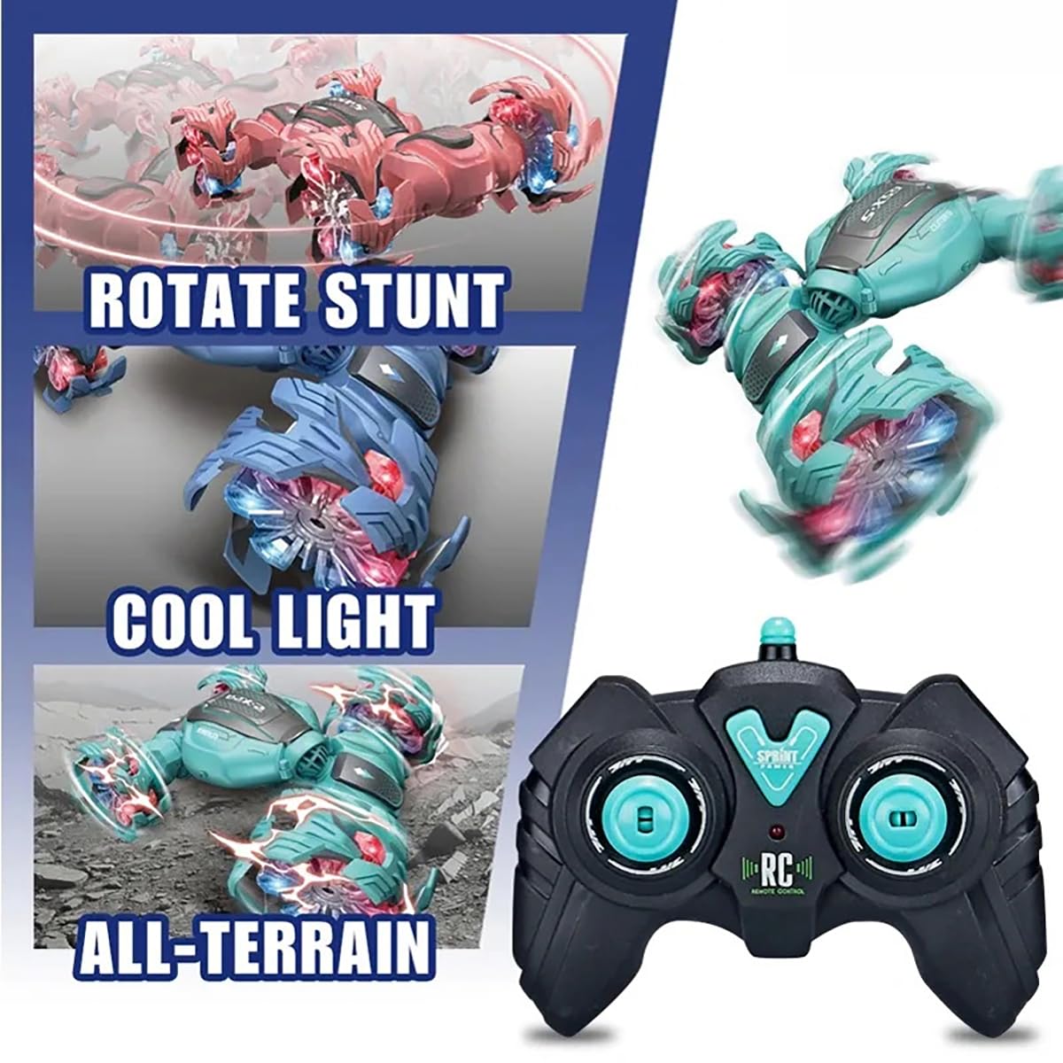 Voiture folle rechargeable