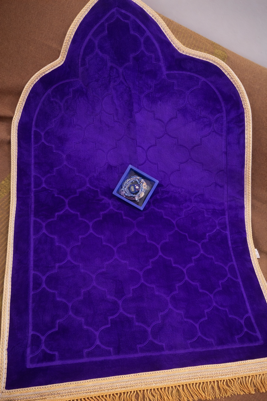 مجموعة سبحة مع سجادة مبطنة