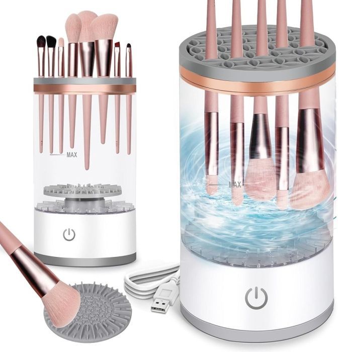 Nettoyeur de Pinceaux de Maquillage