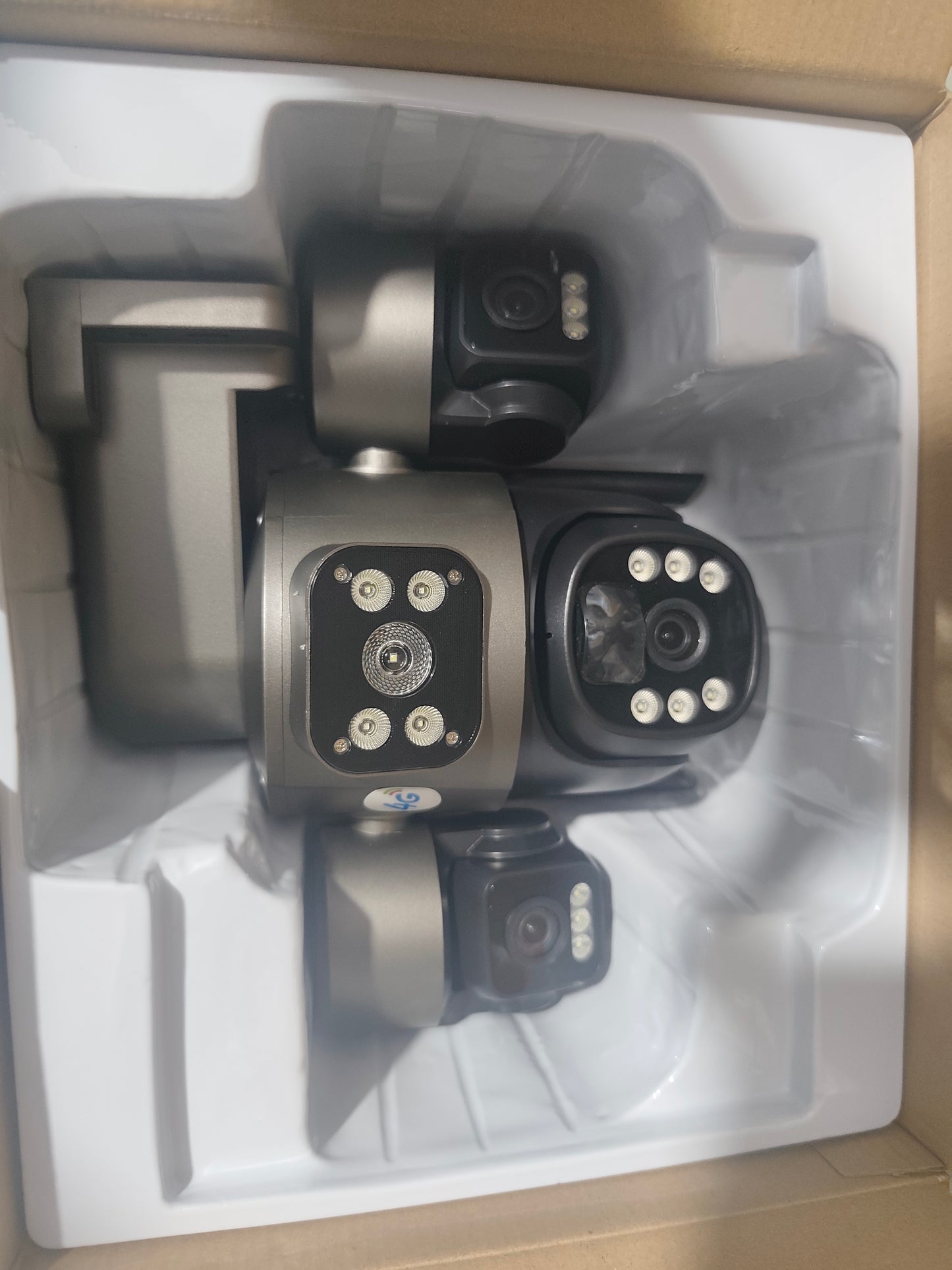 CAMERA TRIPLE LENS MOBEIL 4G-Solaire 9MP