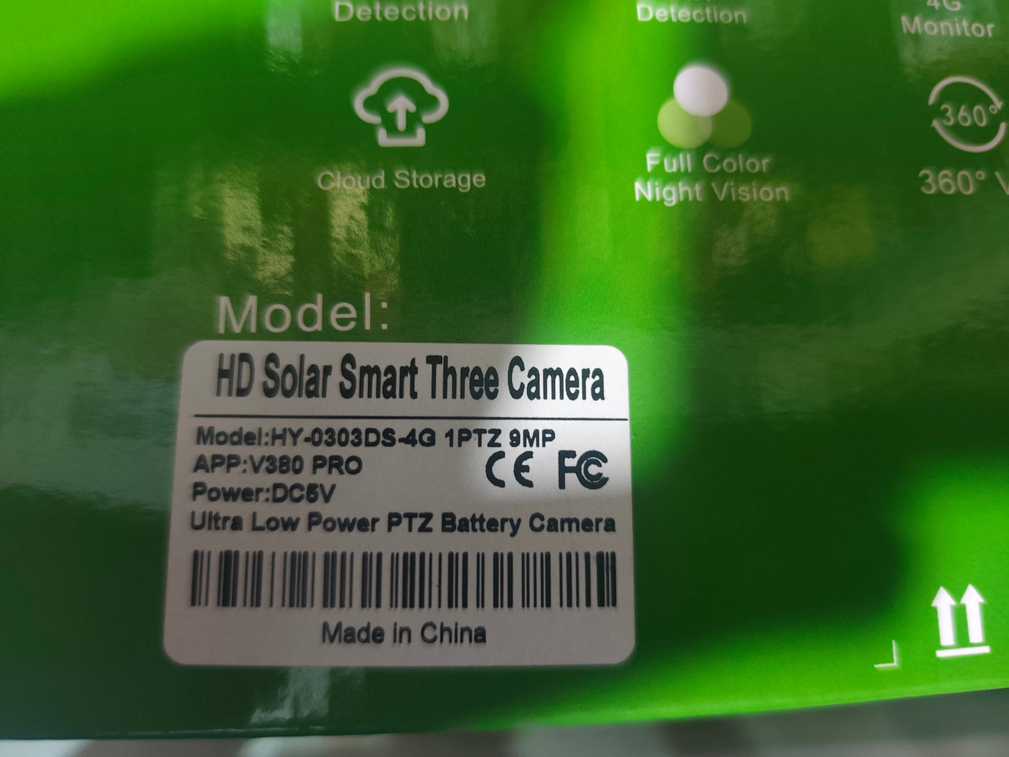 CAMERA TRIPLE LENS MOBEIL 4G-Solaire 9MP