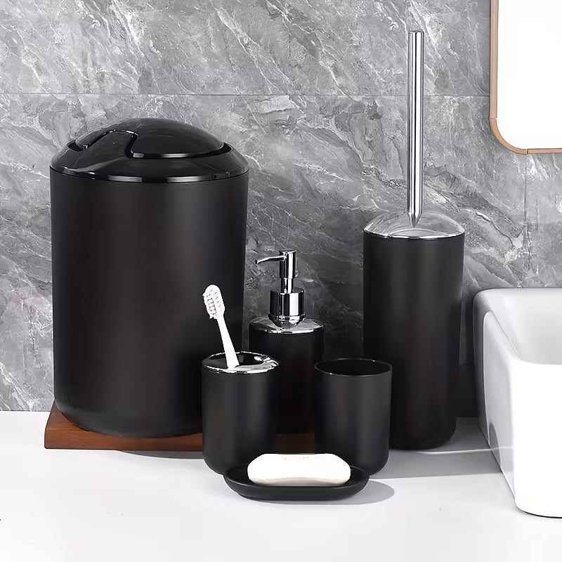 Ensemble accessoires salle de bain 6 pcs 8-40-4