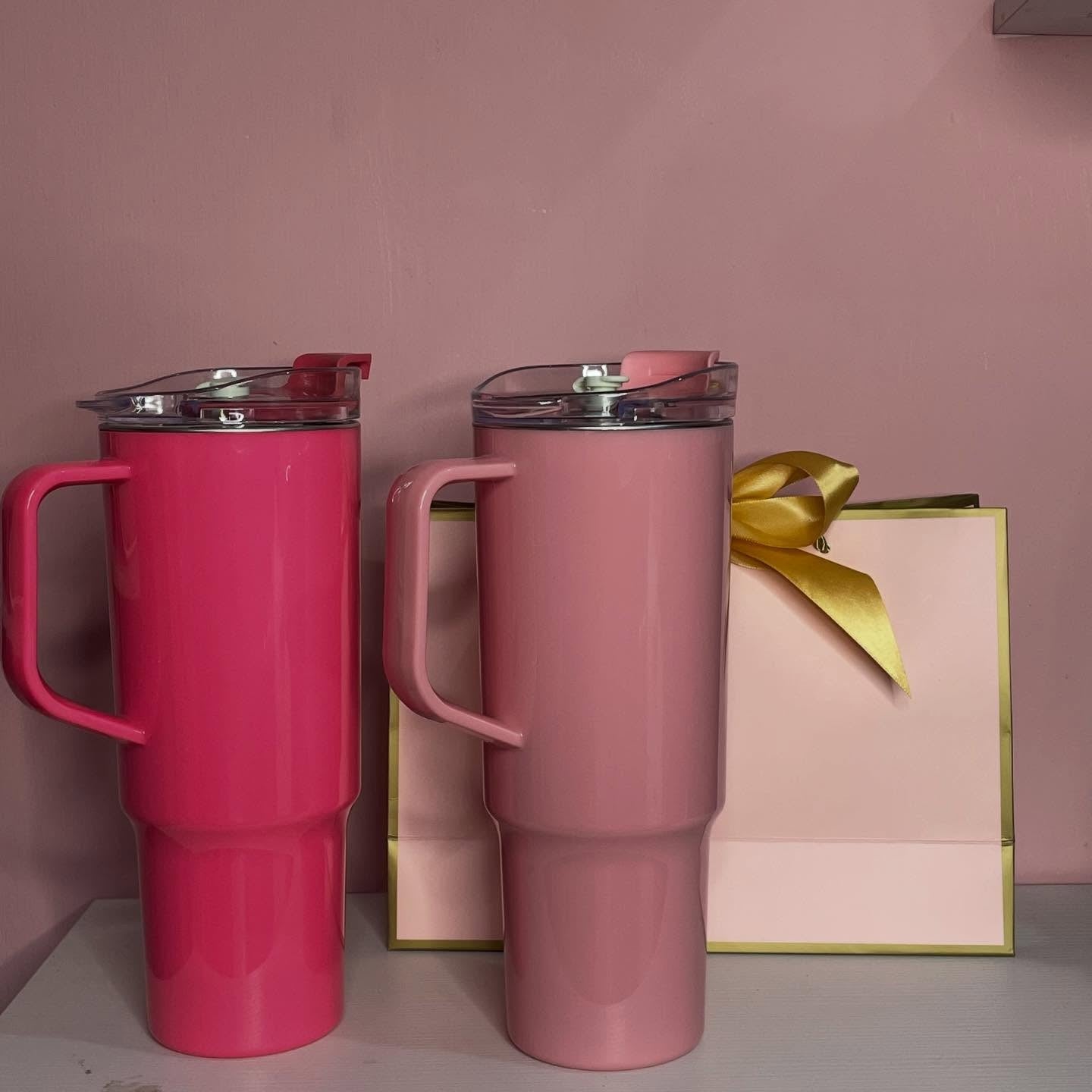 Mug Isotherme avec Paille et Poignée 1200ml 8-38-2