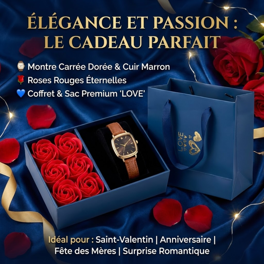 Montre femme avec coffret