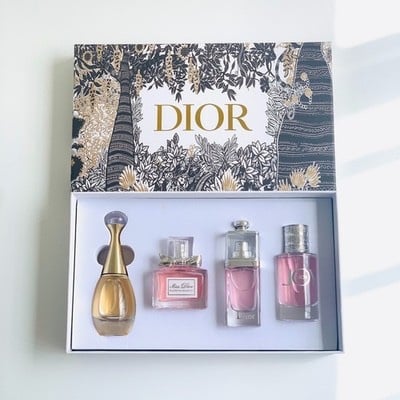 Pack dior 4 parfum