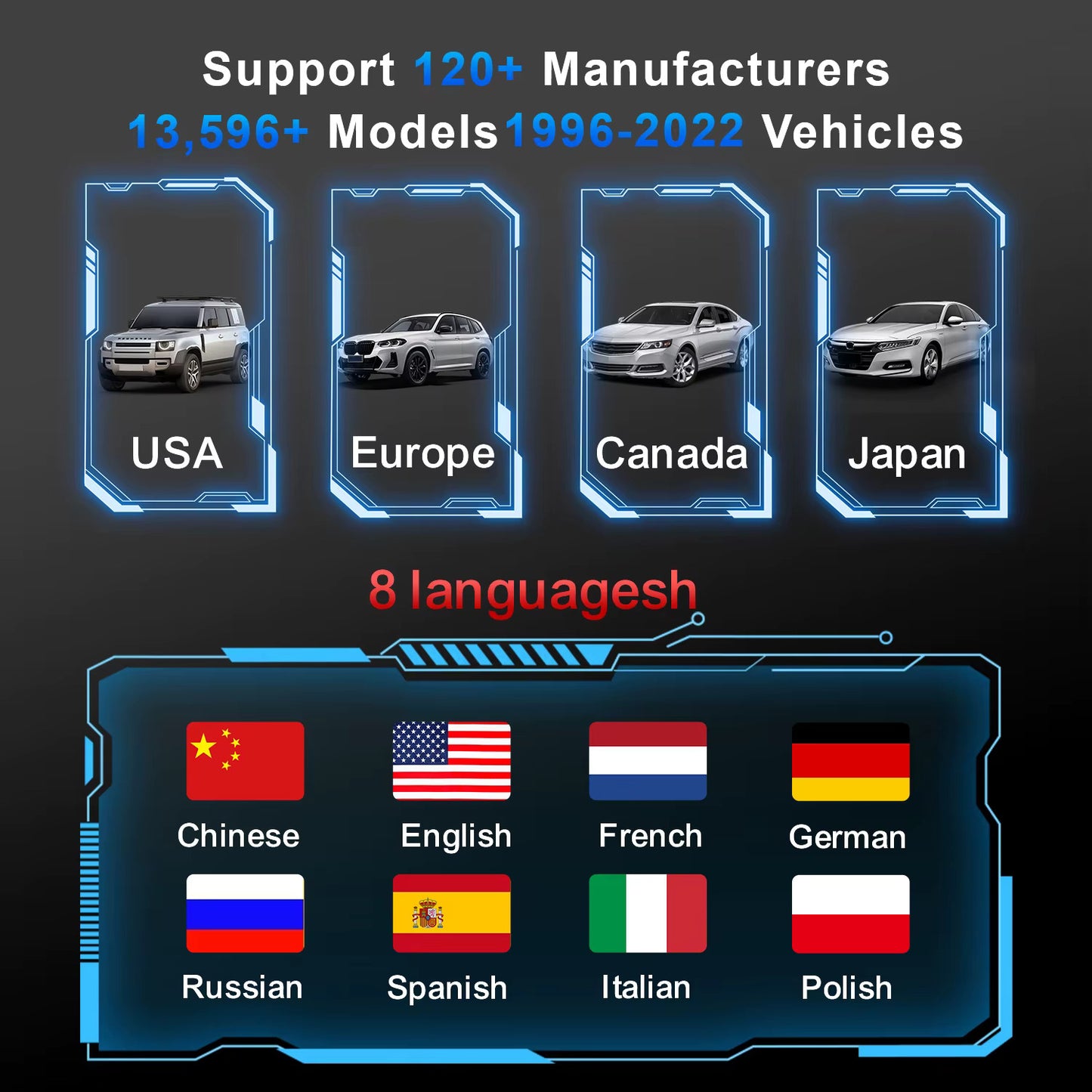 KONNWEI MAXOBD Bluetooth 5.2 OBDII voiture système complet Diagnostic