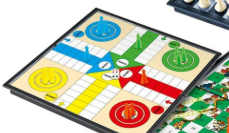 jeux de société 12 en 1 comprenant, dames, Échec,Backgammon,Parchis