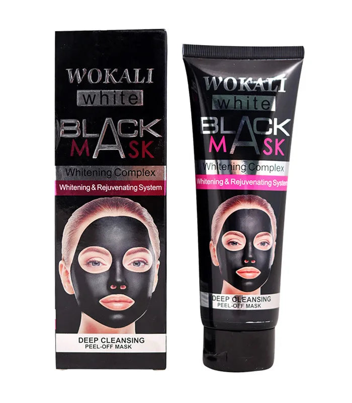 Black mask pour visage