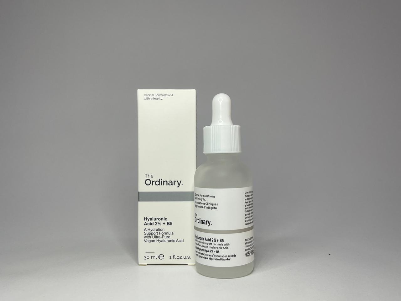 💧 The Ordinary – Acide Hyaluronique 2% + B5