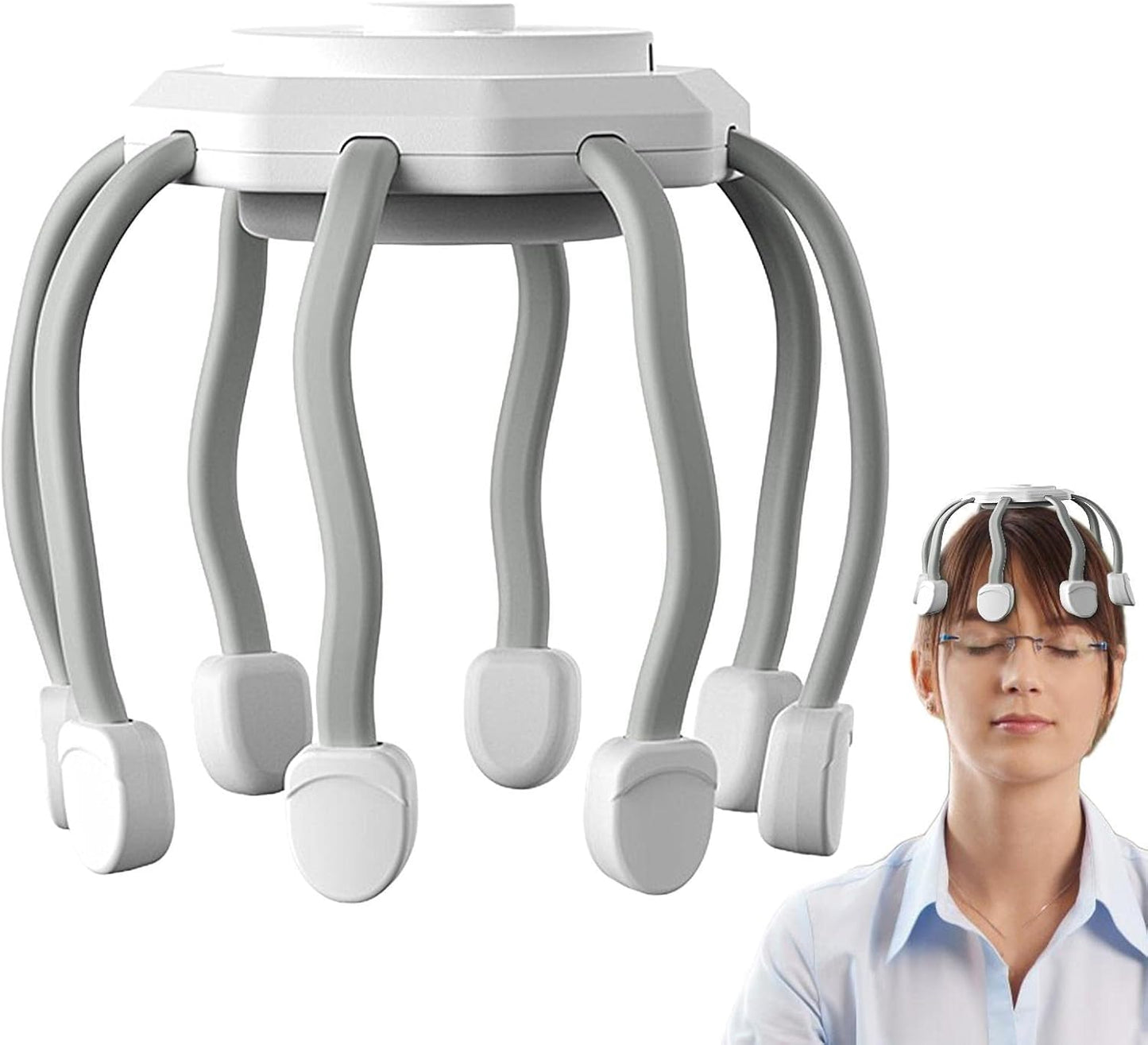Masseur électrique pour cuir chevelu