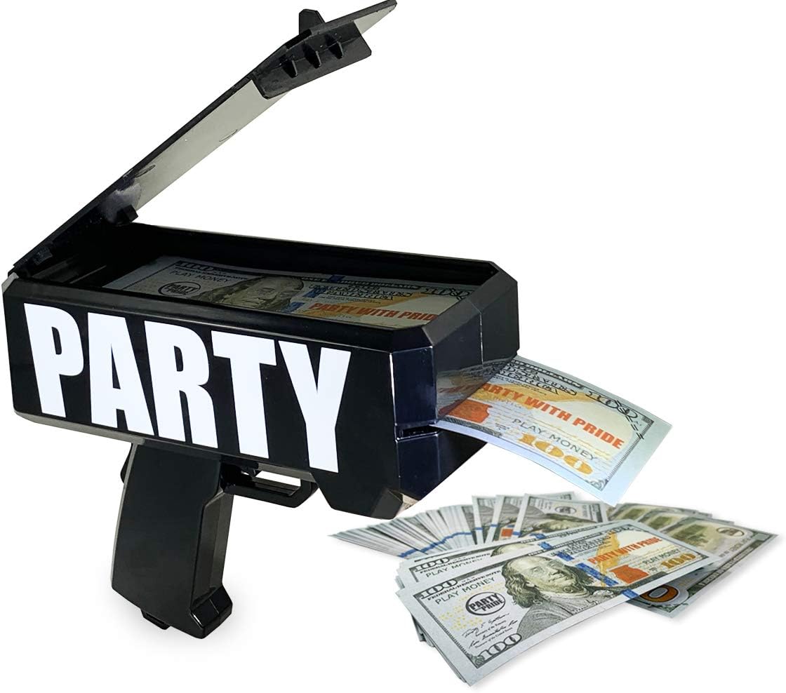 Party With Pride Money Gun