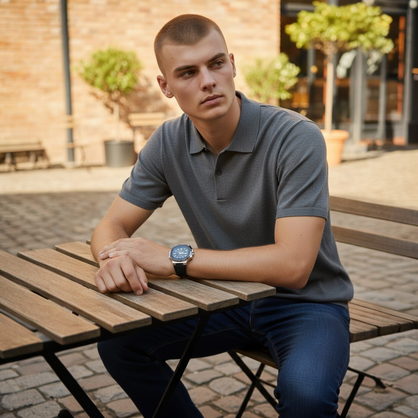 Montre Homme Seif Avec Dateur