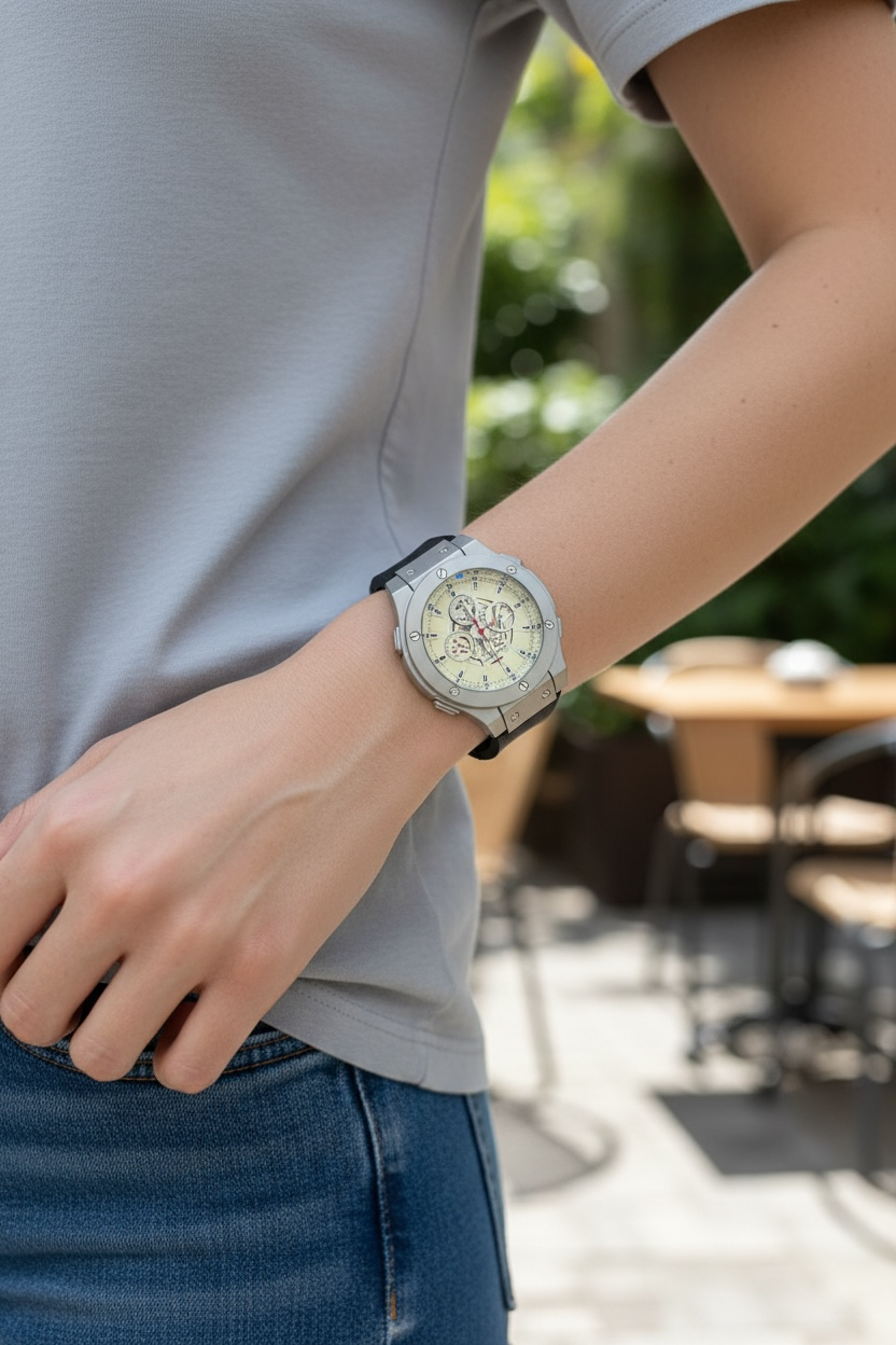 Montre homme silicone