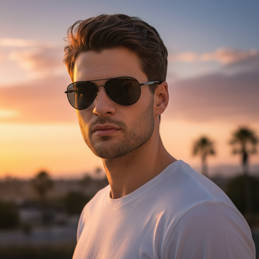 LUNETTES CHIC RAY BAN AVEC ETUI ELEGENT