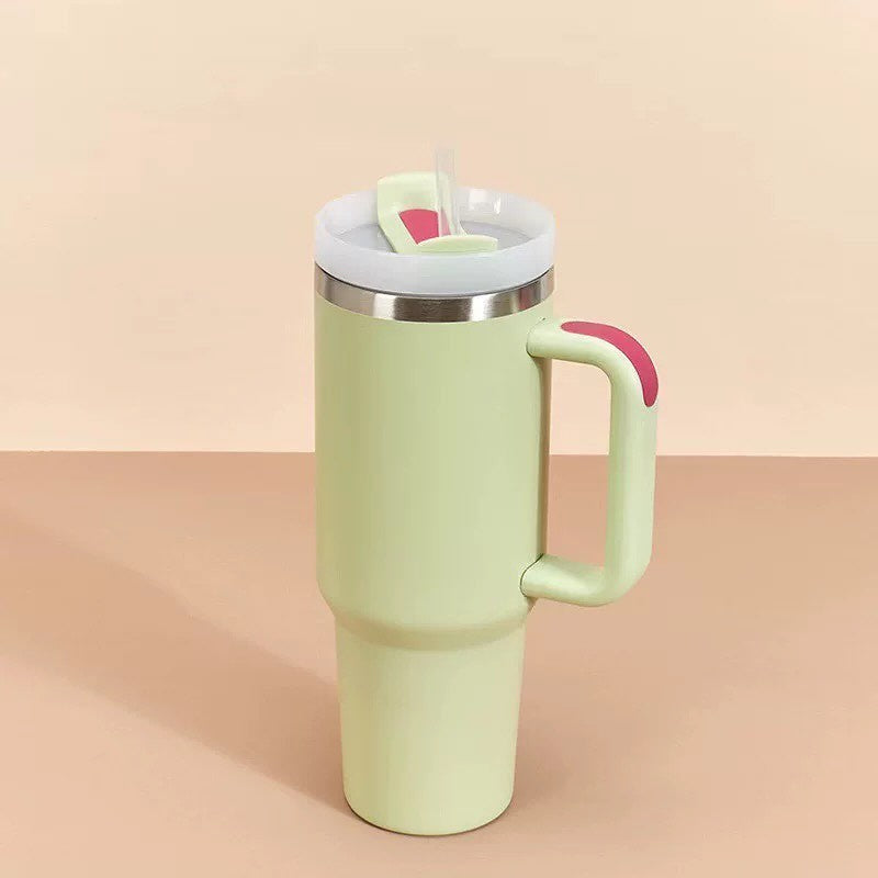 Mug Isotherme avec Paille et Poignée 1200ml 8-38-1