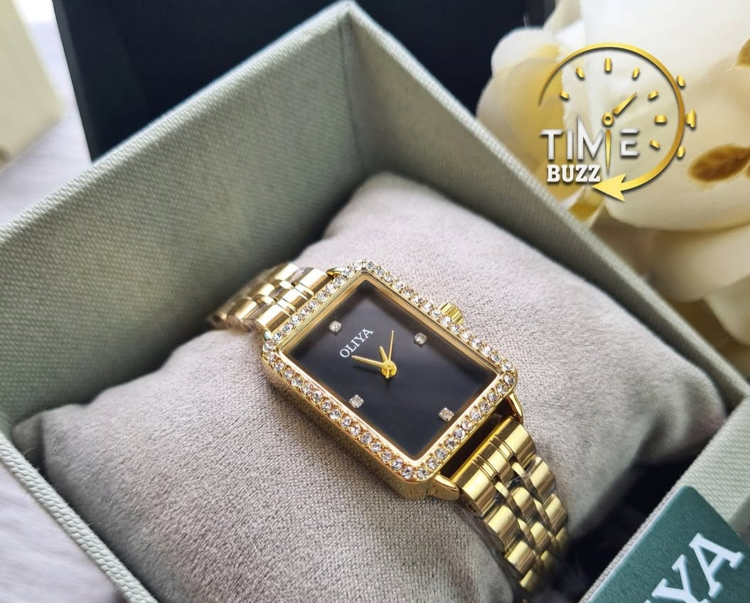 Montre rectangulaire oliya