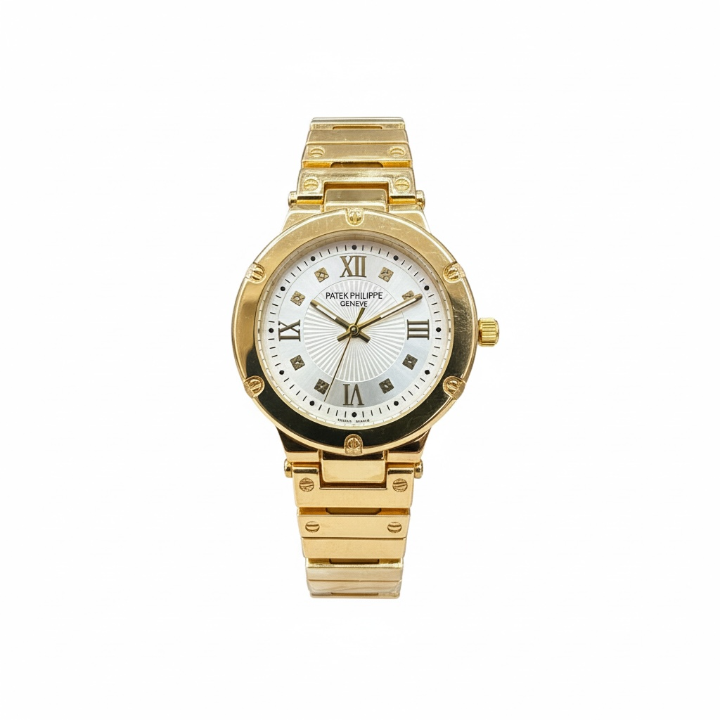 Montre femme patek stainless de luxe