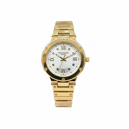 Montre femme patek stainless de luxe