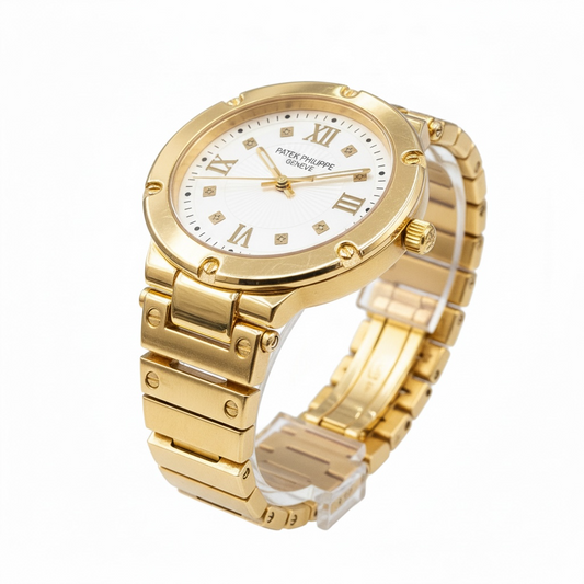 Montre femme patek stainless de luxe