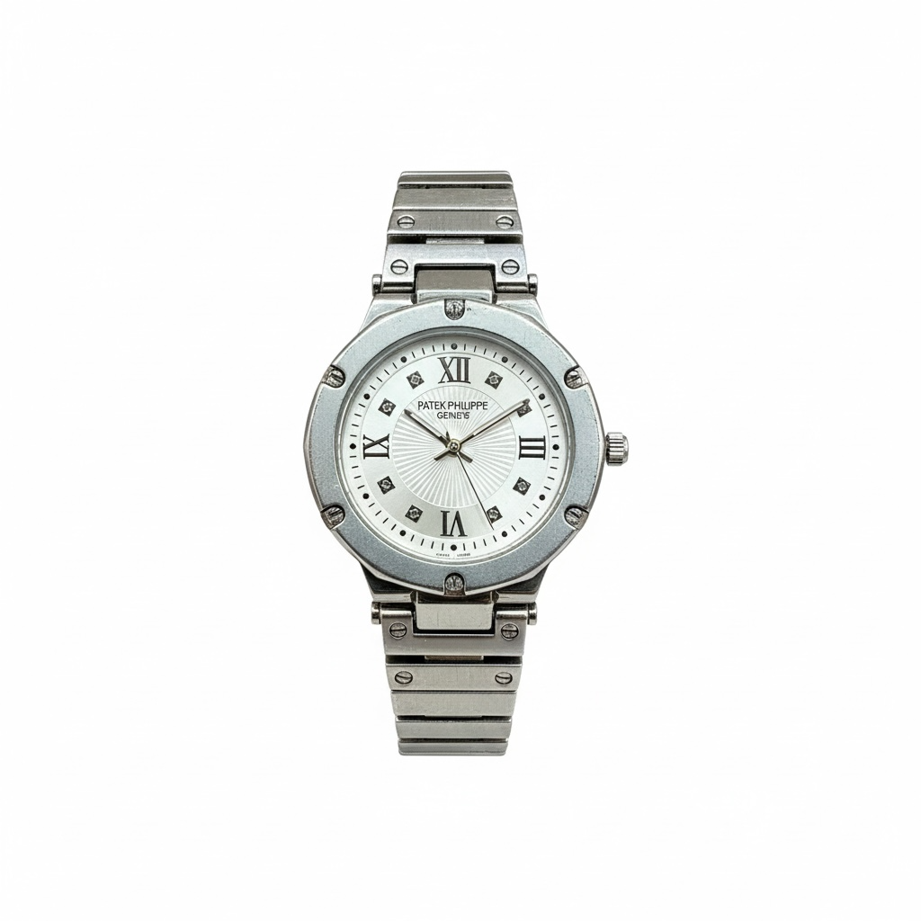 Montre femme patek stainless de luxe