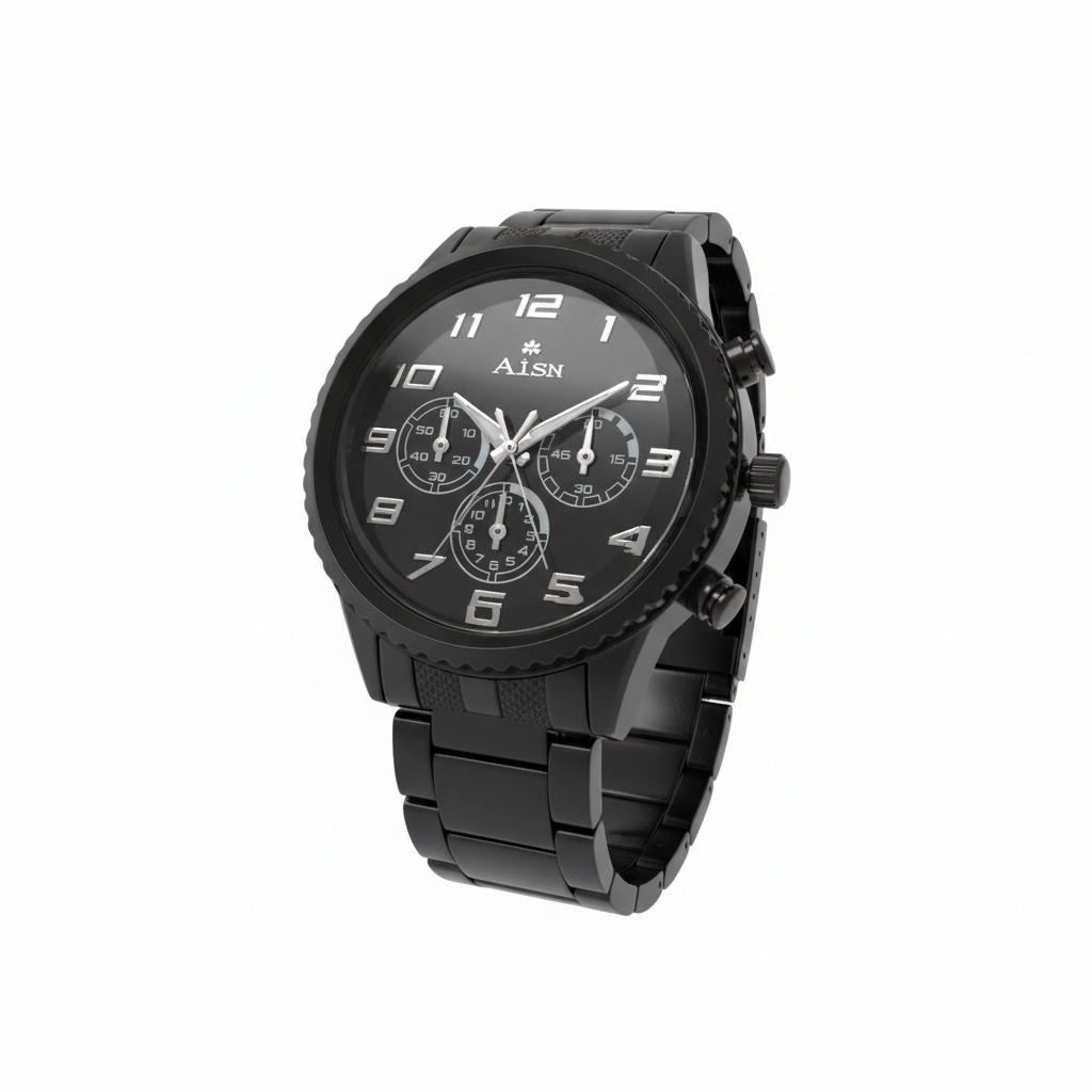 Montre homme alien noir